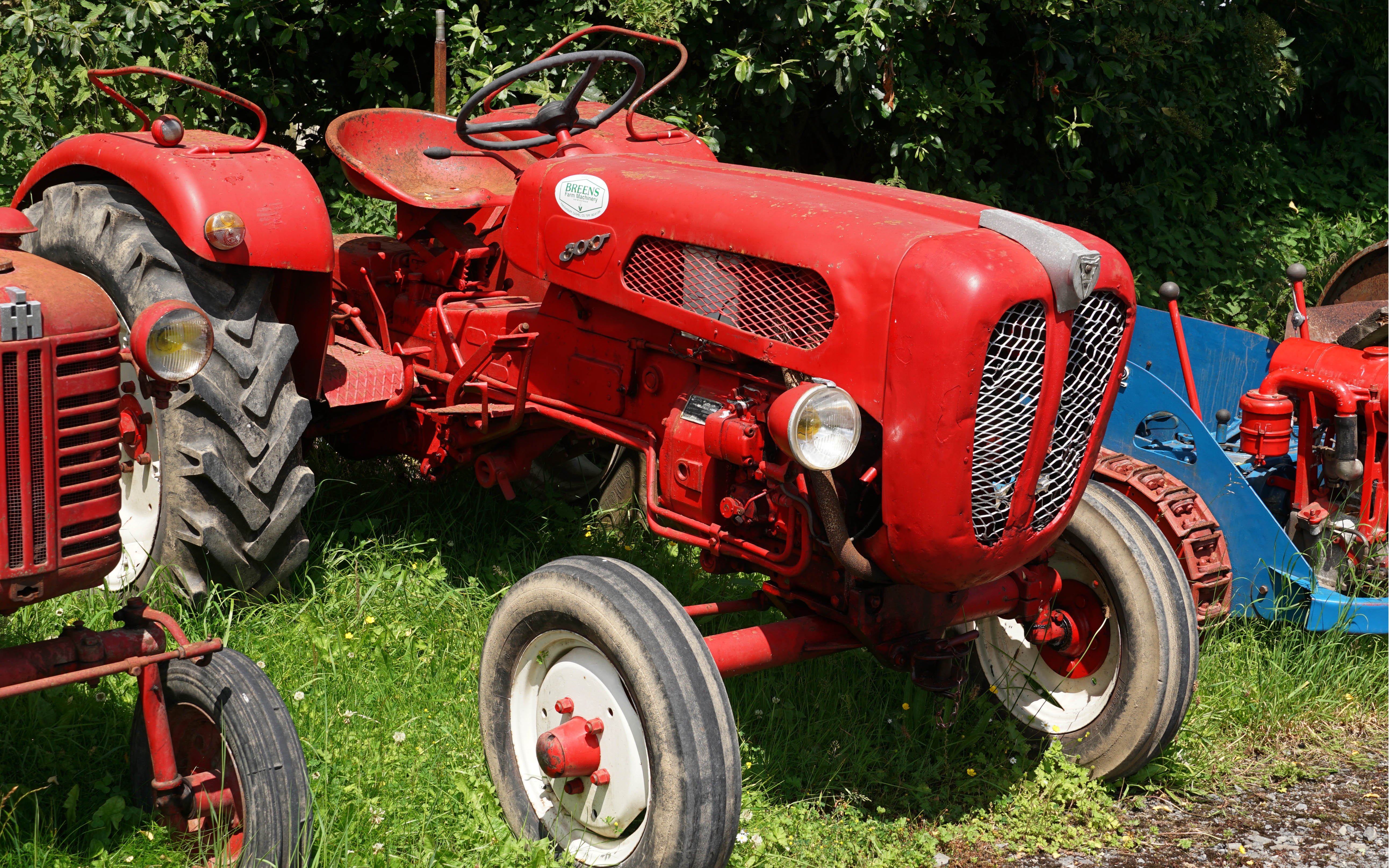 This Bautz 300D dates from the 60s and is powered by a MWM single cylinder engine of 20hp