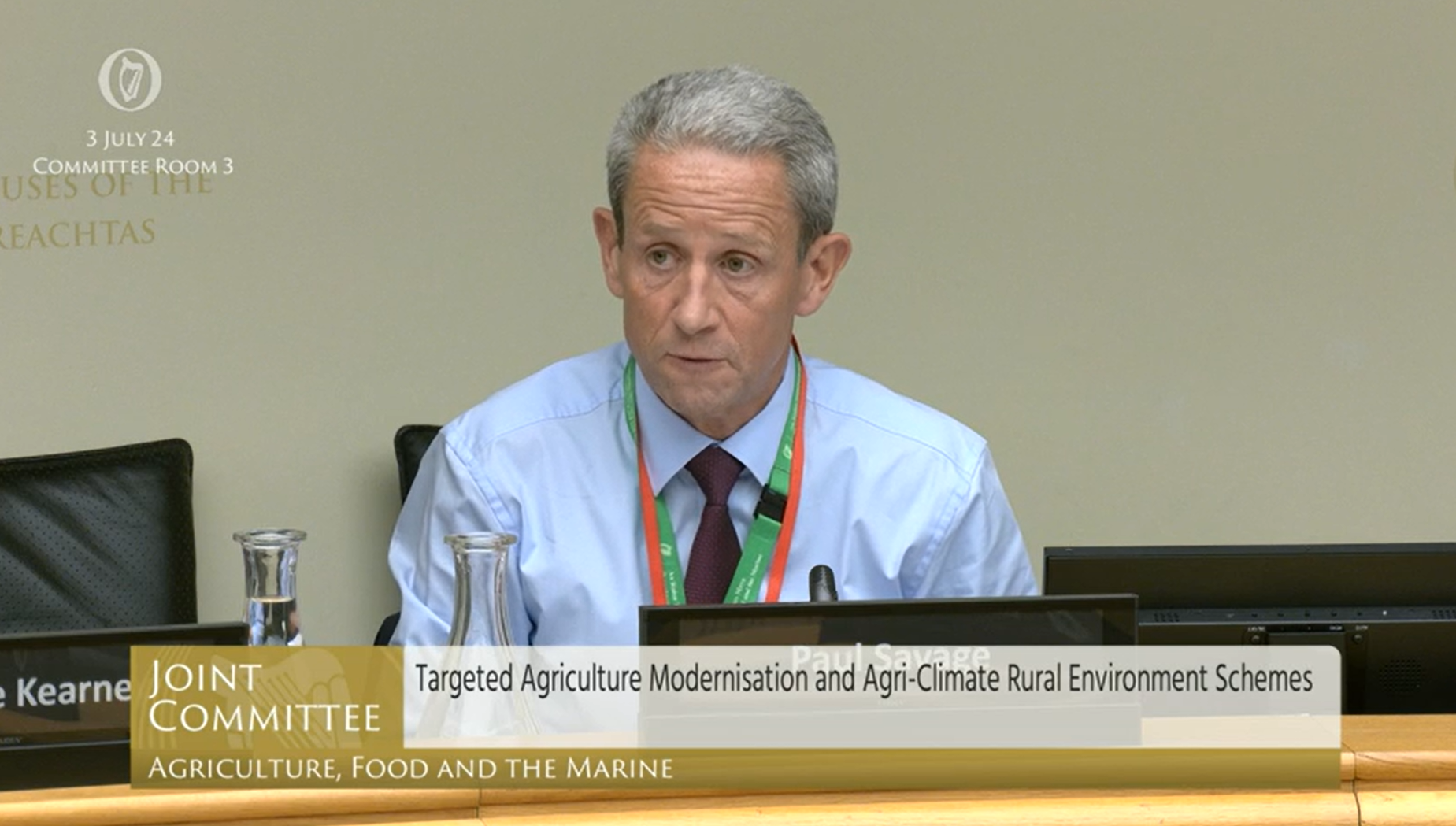 Paul Savage, assistant secretary of rural development and forestry with DAFM