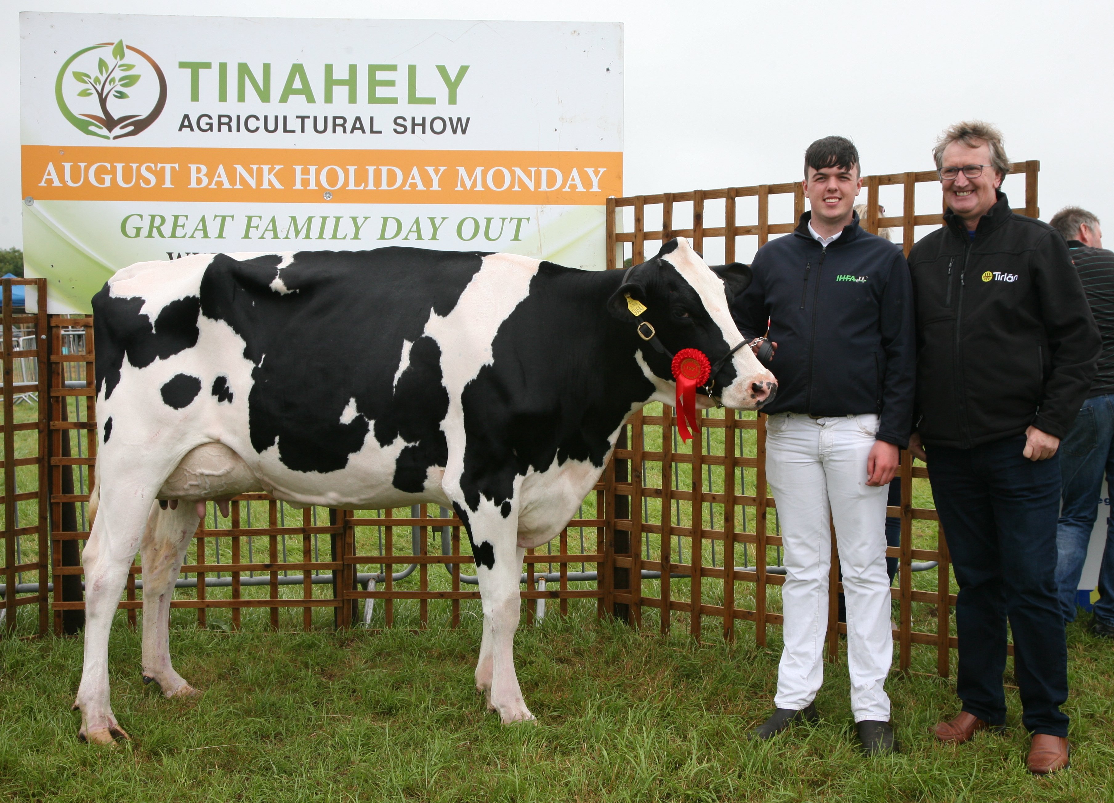 Tirlan Supreme Champion Holstein Freisian – Patrick Kinsella, Craanford, Co. Wexford, John Murphy, Tirlán