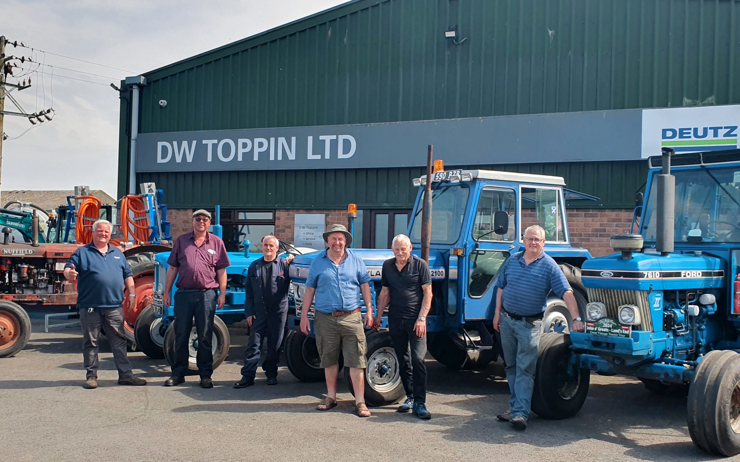 WW Toppin Ltd of Cumbria stopped all its current work to ensure the group got back on the road again, and in good time