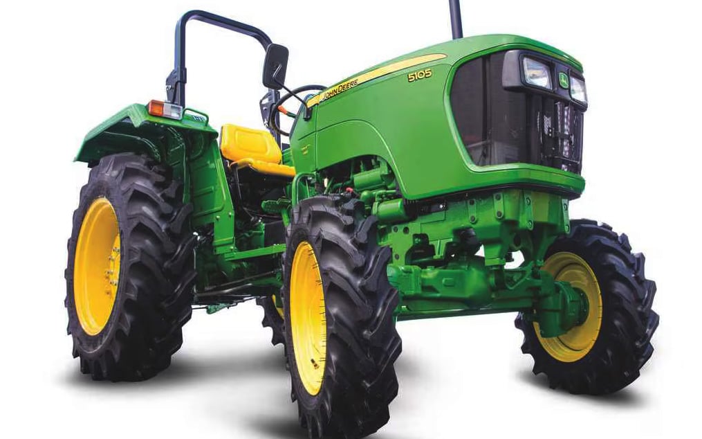 John Deere is rapidly displacing Indian-built tractors in the sales charts