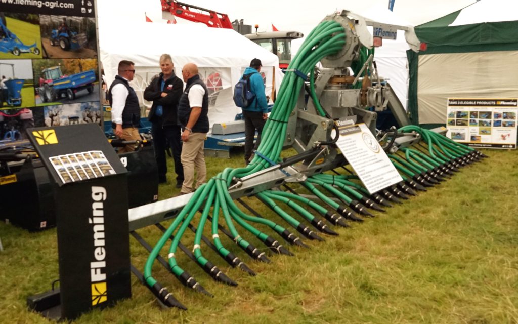 The new Fleming boom was first seen at Tullamore Show this summer