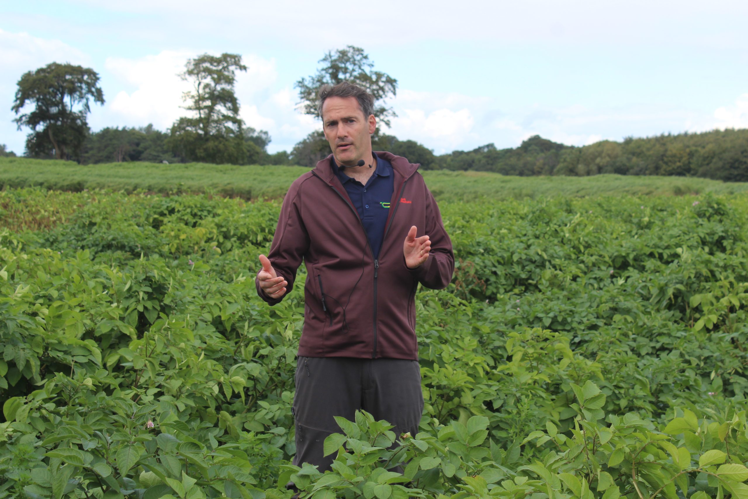 Teagasc's Dr. Steven Kildea is confirming the significance of the new blight detection kits