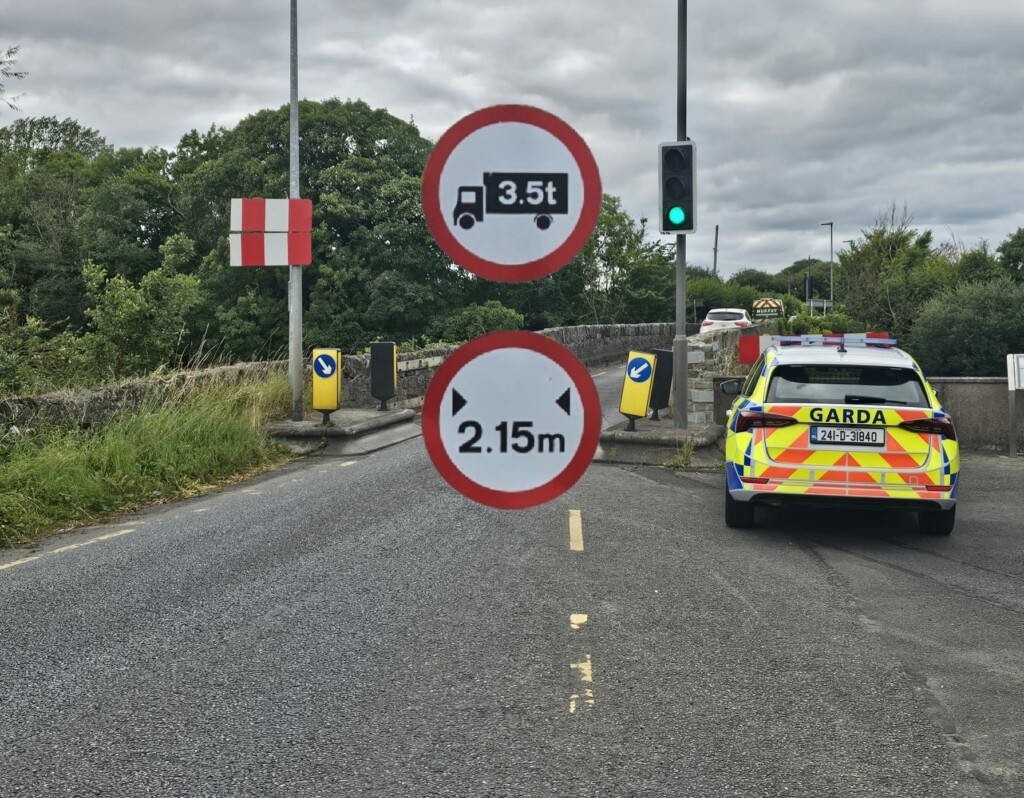 Caragh Bridge in Co. Kildare Source: An Garda Síochána Kildare