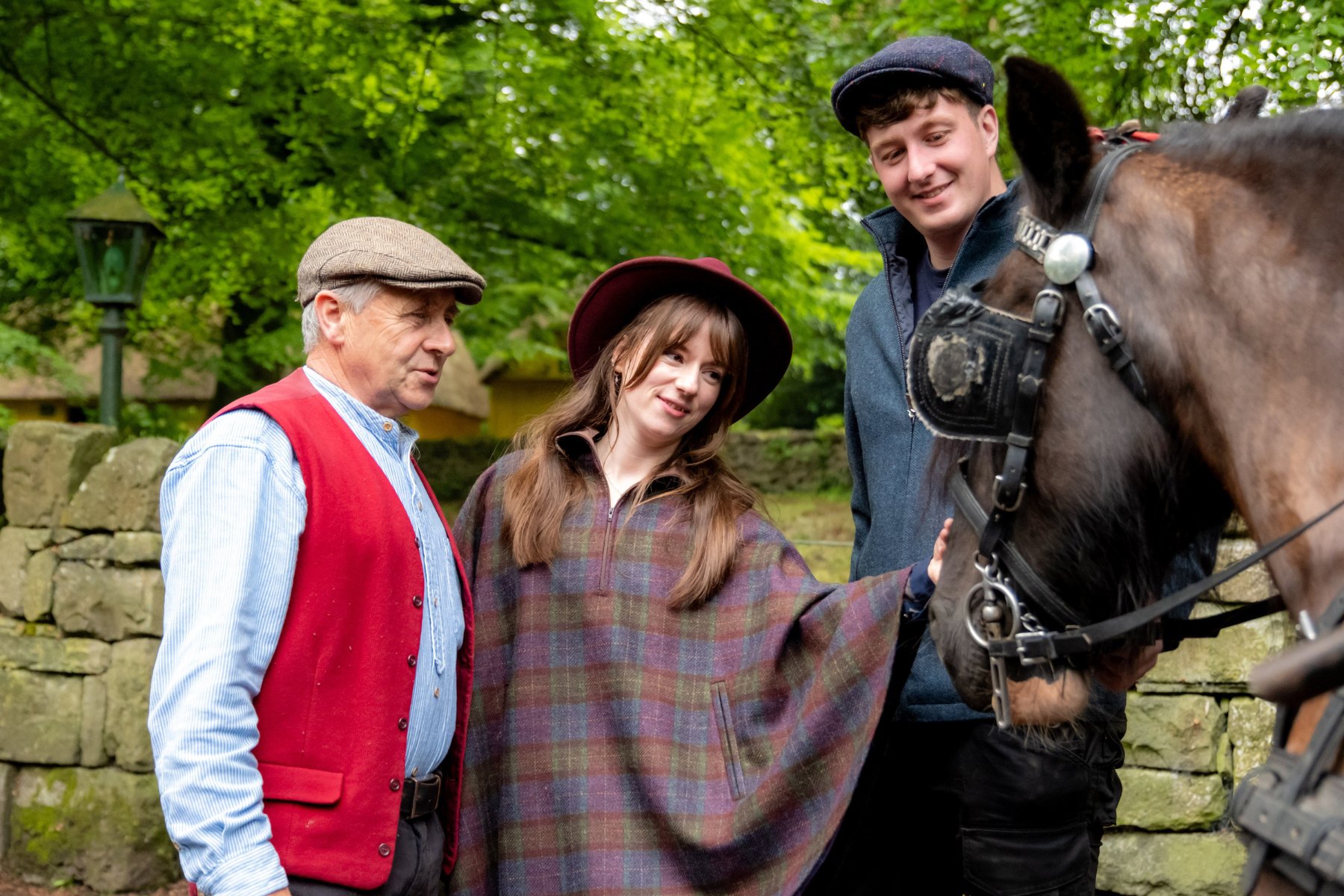 Michael Grogan, Erin Moloney and Niall Moloney of Bunratty Castle &amp; Folk Park.Image source: Paul Corey