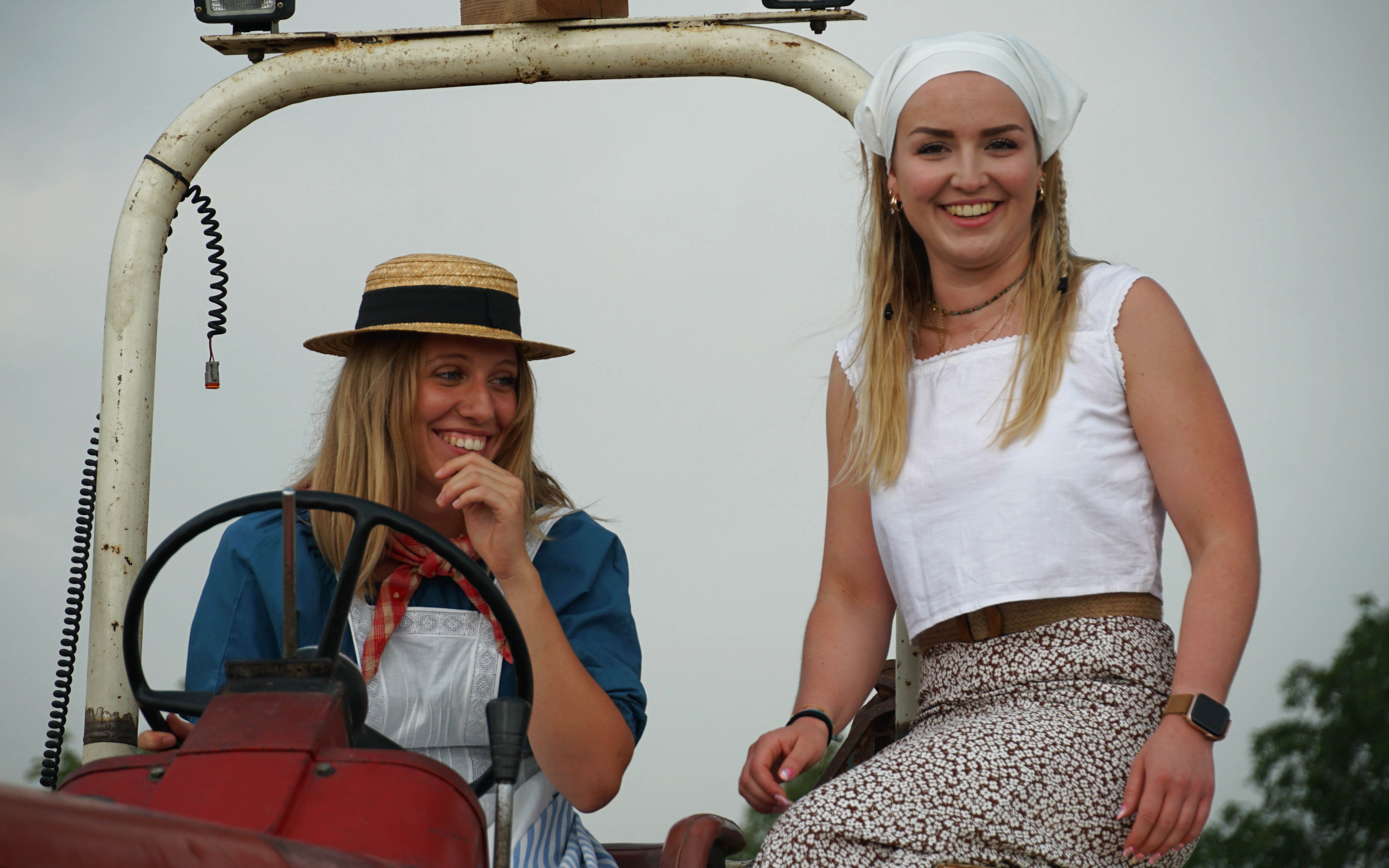 These ladies exemplified the spirit of the event which was one of great good humour throughout