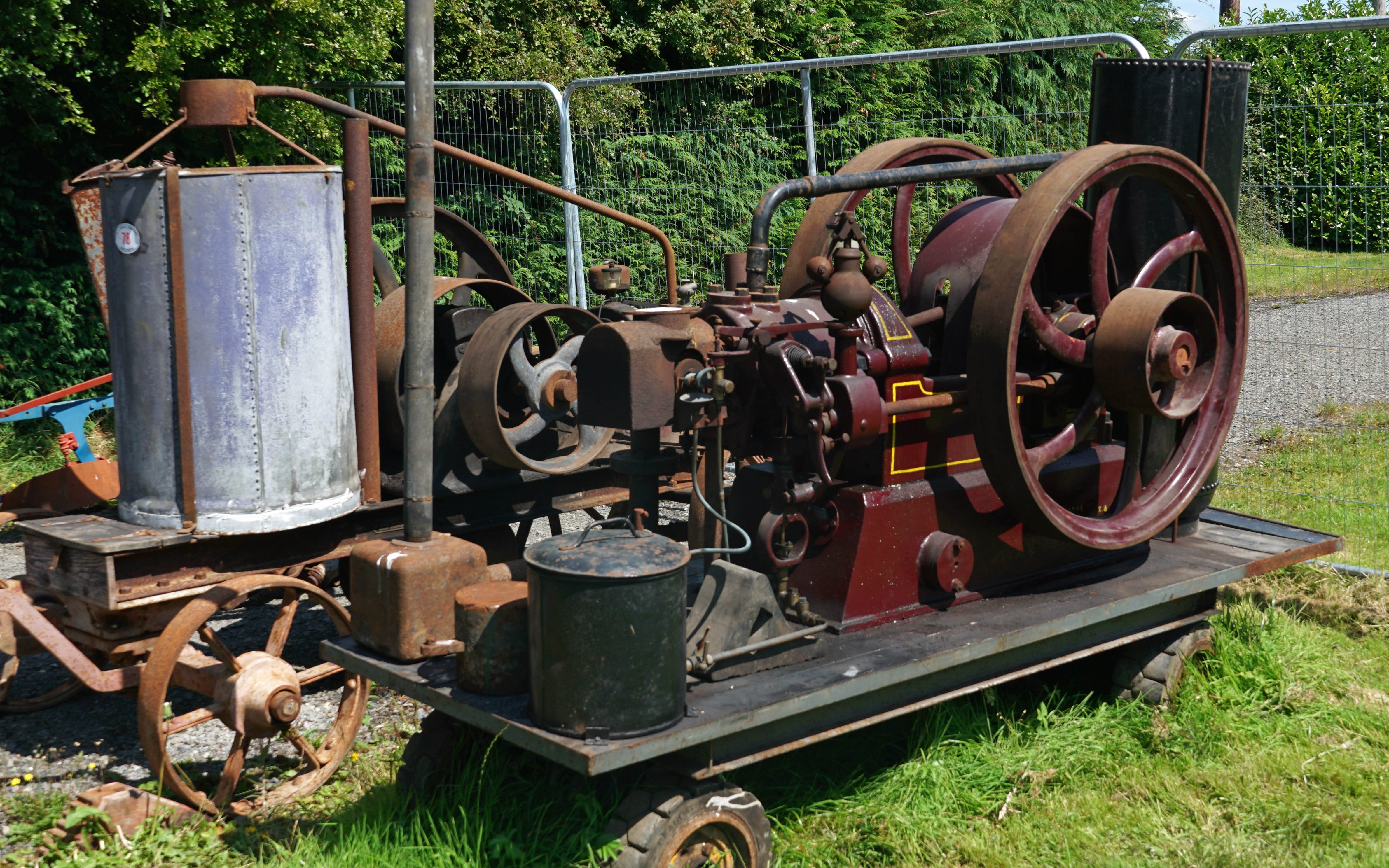 This Ruston and Hornsby engine made €15,400 on the day