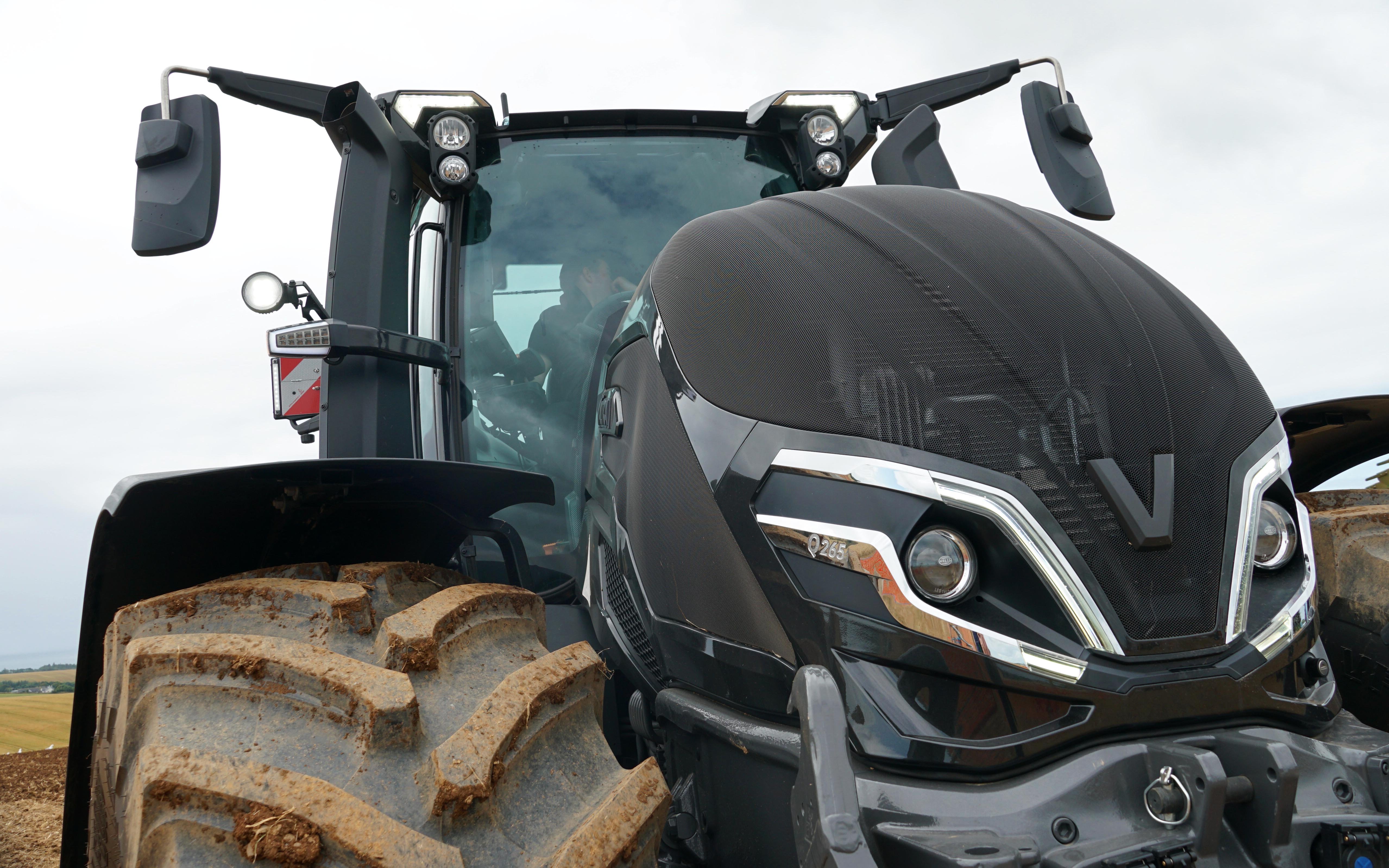 The Q Series tractors from Valtra are fully kitted out for comfort and have all the driver aids already integrated