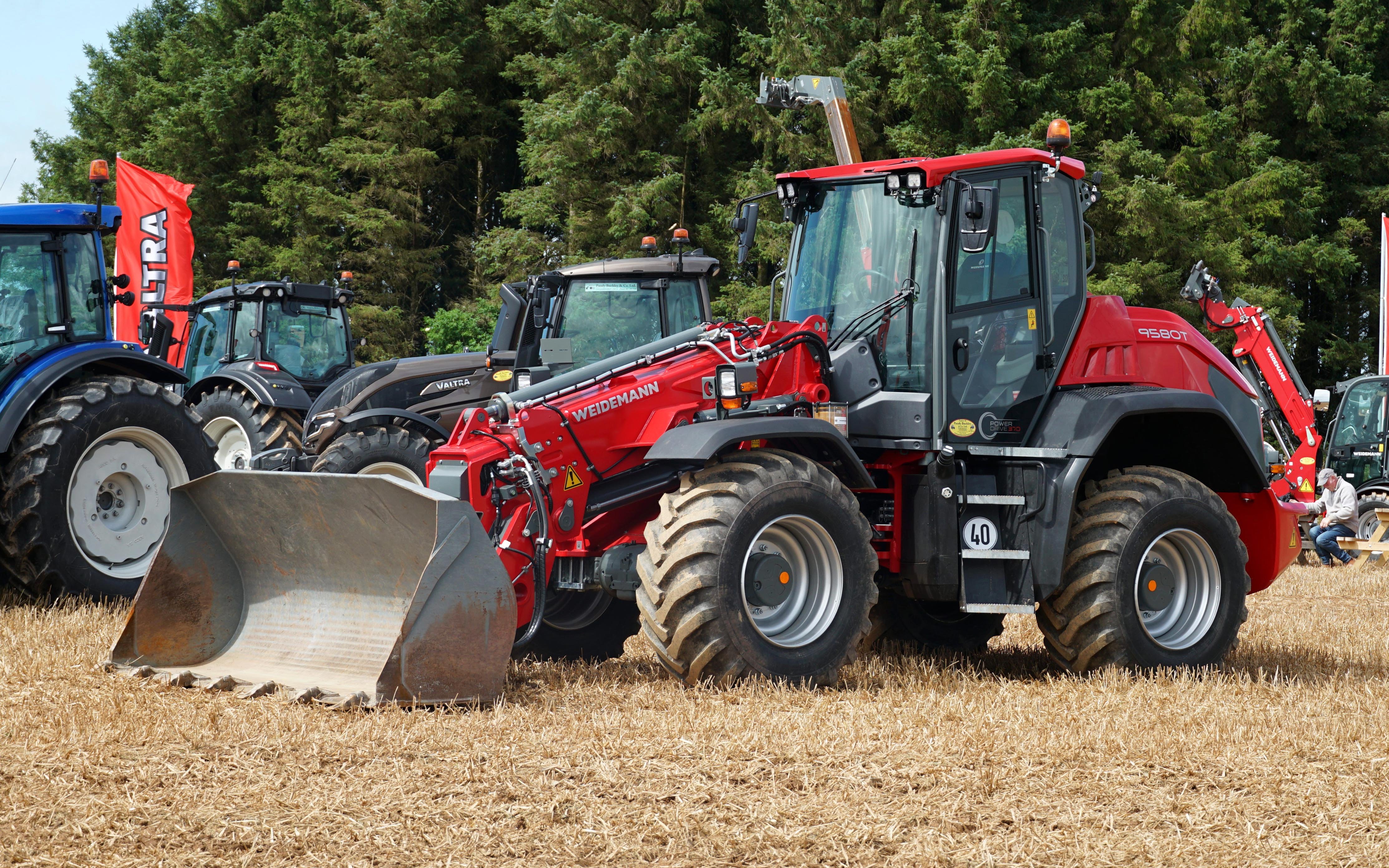 Paudy Buckley tractors is also a main agent for Weideman loaders