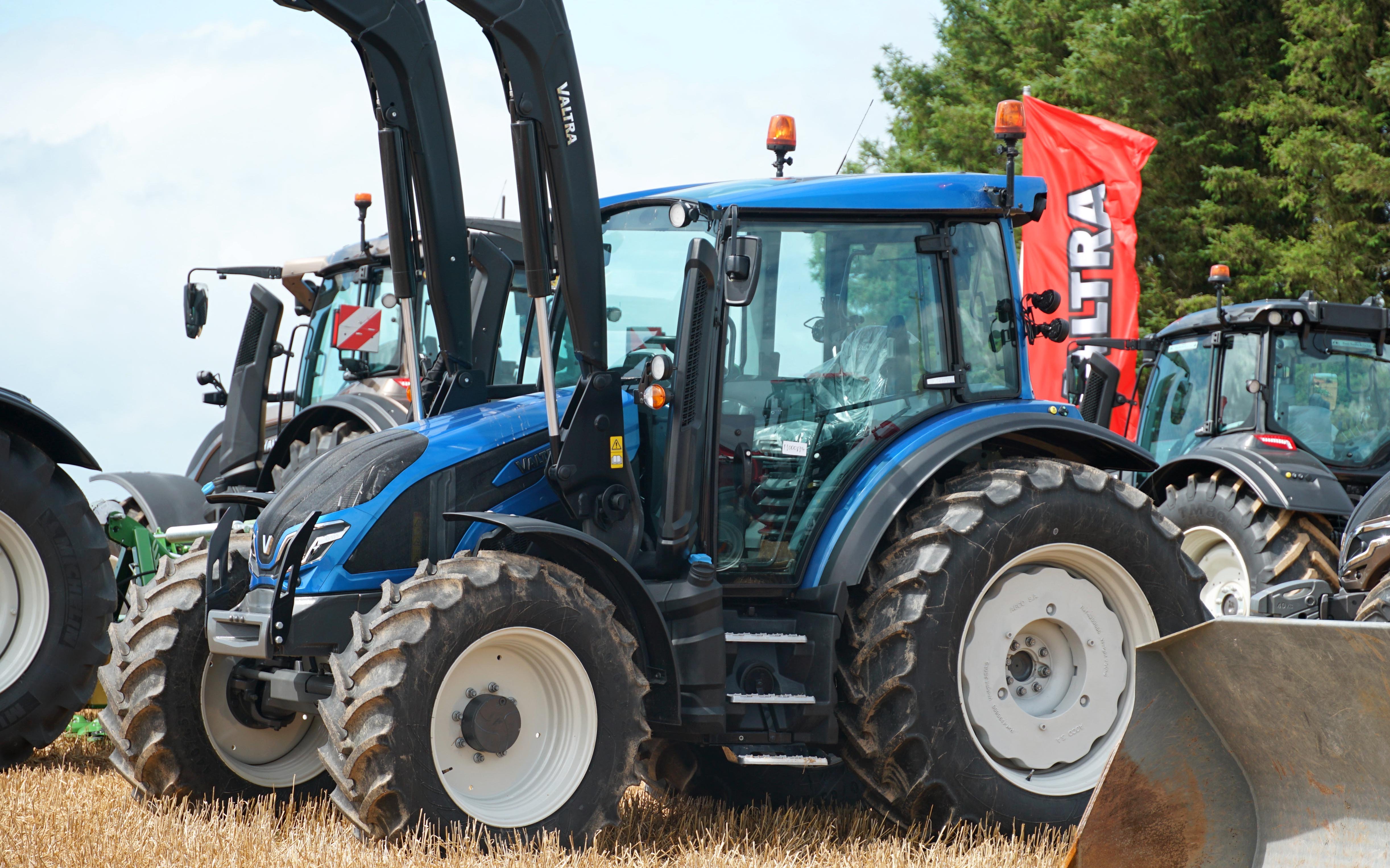 The A series tractors are available from 0hp to a useful 135hp in a compact frame