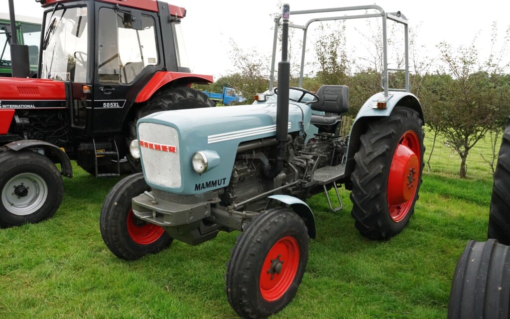 There is a strong following of German tractors in the area, due, it is said, to the Liebherr Crane connection
