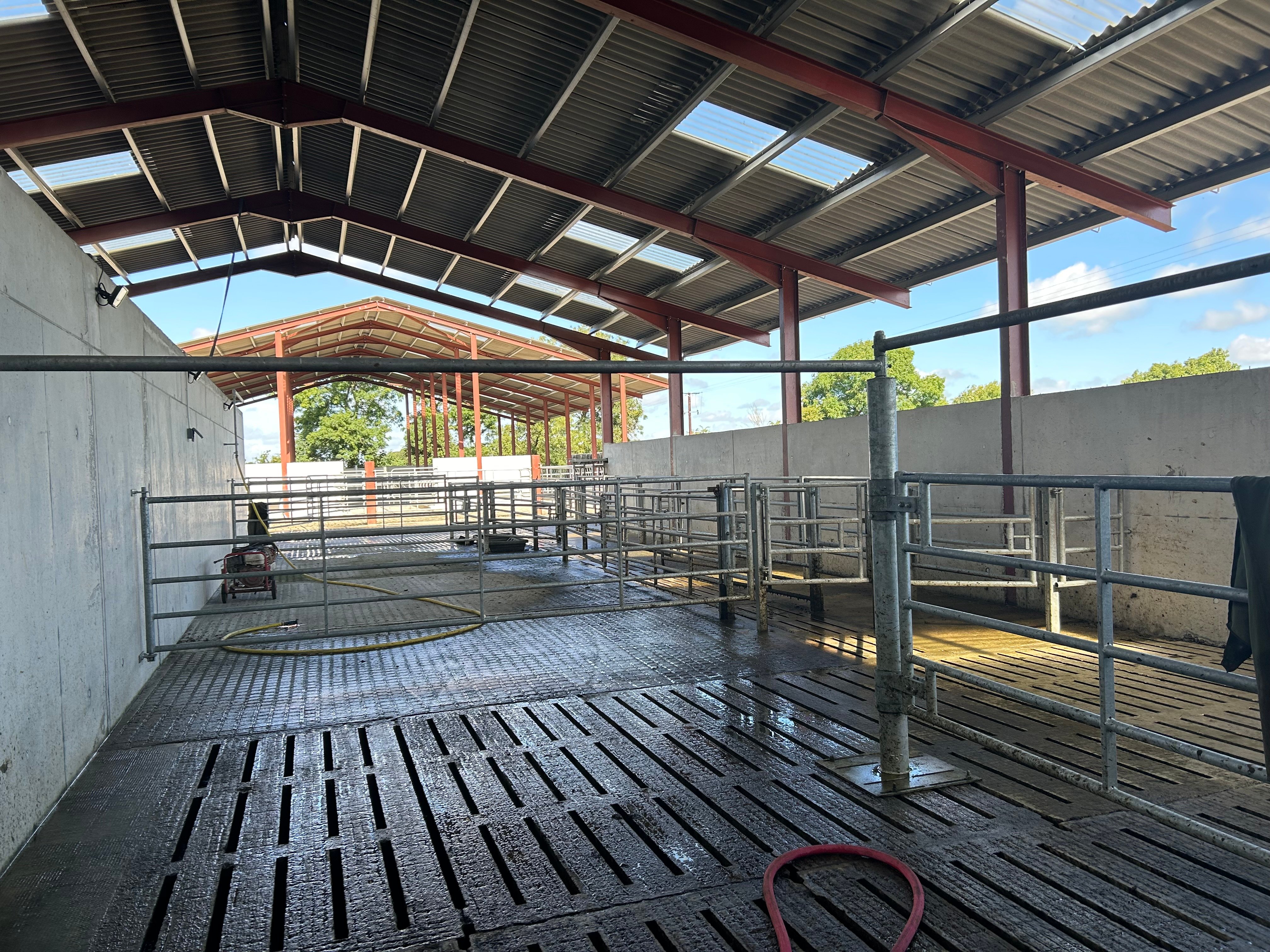 The handling facilities