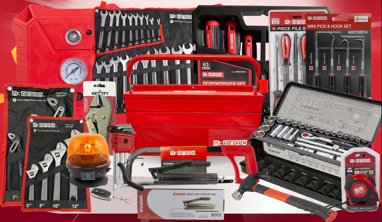Complete the survey to be in with a chance of winning this tools bundle