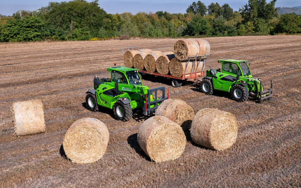 The telescopic loaders are suitable for both stock and tillage farms