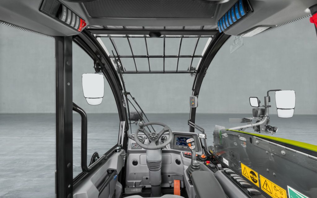 Repositioned controls are said to add to driver comfort and overall efficiency