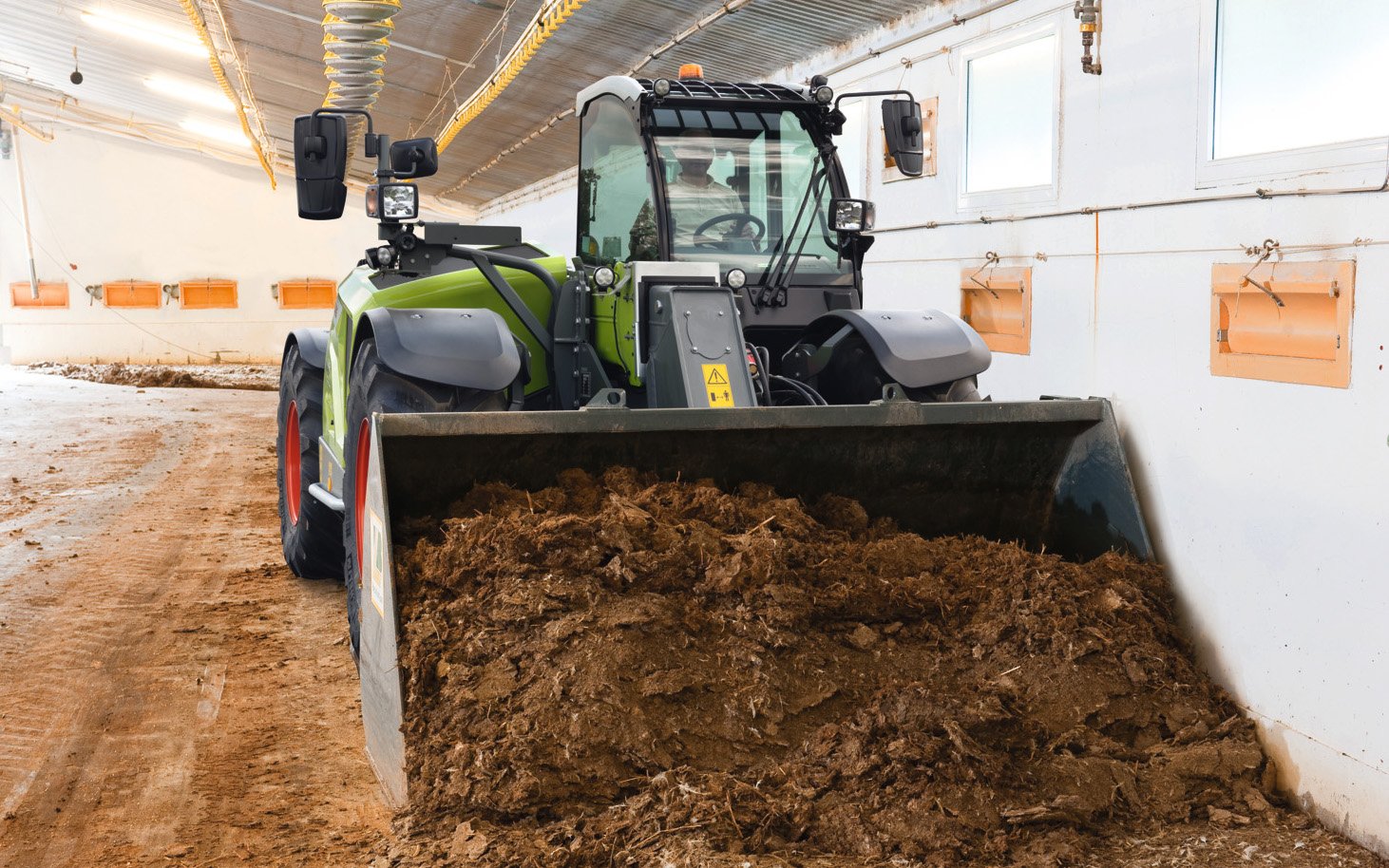 The latest driver aids include the ability to return the bucket to a pre-set position