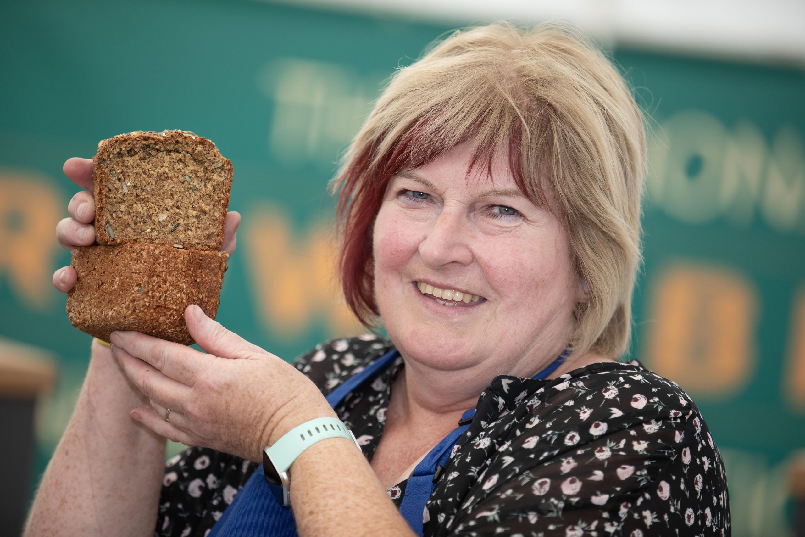 Rose Egan from Co. Offaly is the 2024 National Brown Bread baker. Image source:  Finbarr O'Rourke