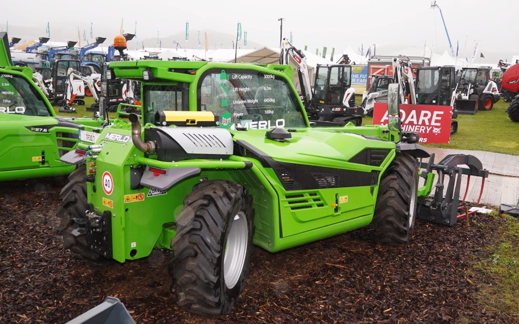 The Merlo TF 30.7 is new to the range and, the company claims, is the ideal machine for the Irish agricultural market