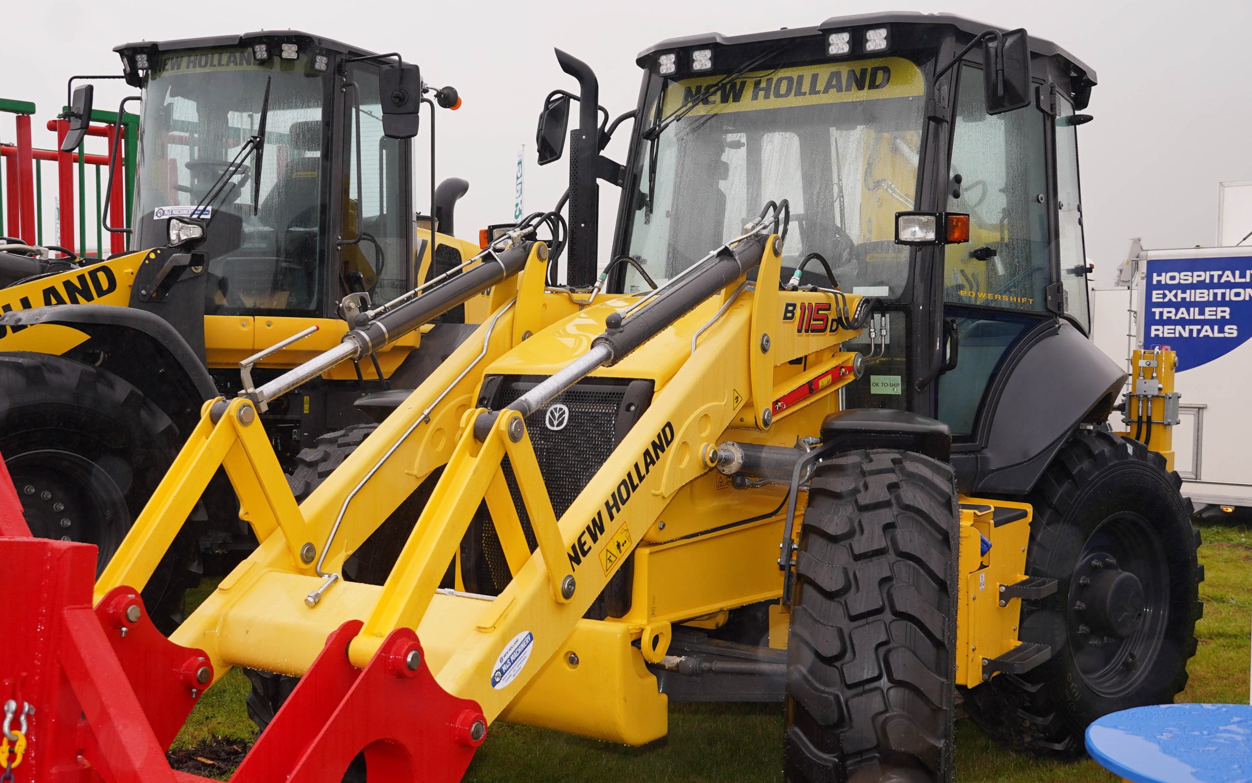 With a loader at the front and what can be regarded as a multifunctional jib at the rear the backhoe loader will have many uses around the farm