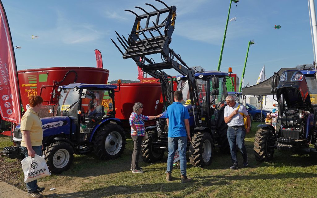 Lovol tractors have enjoyed great interest wherever they have been shown
