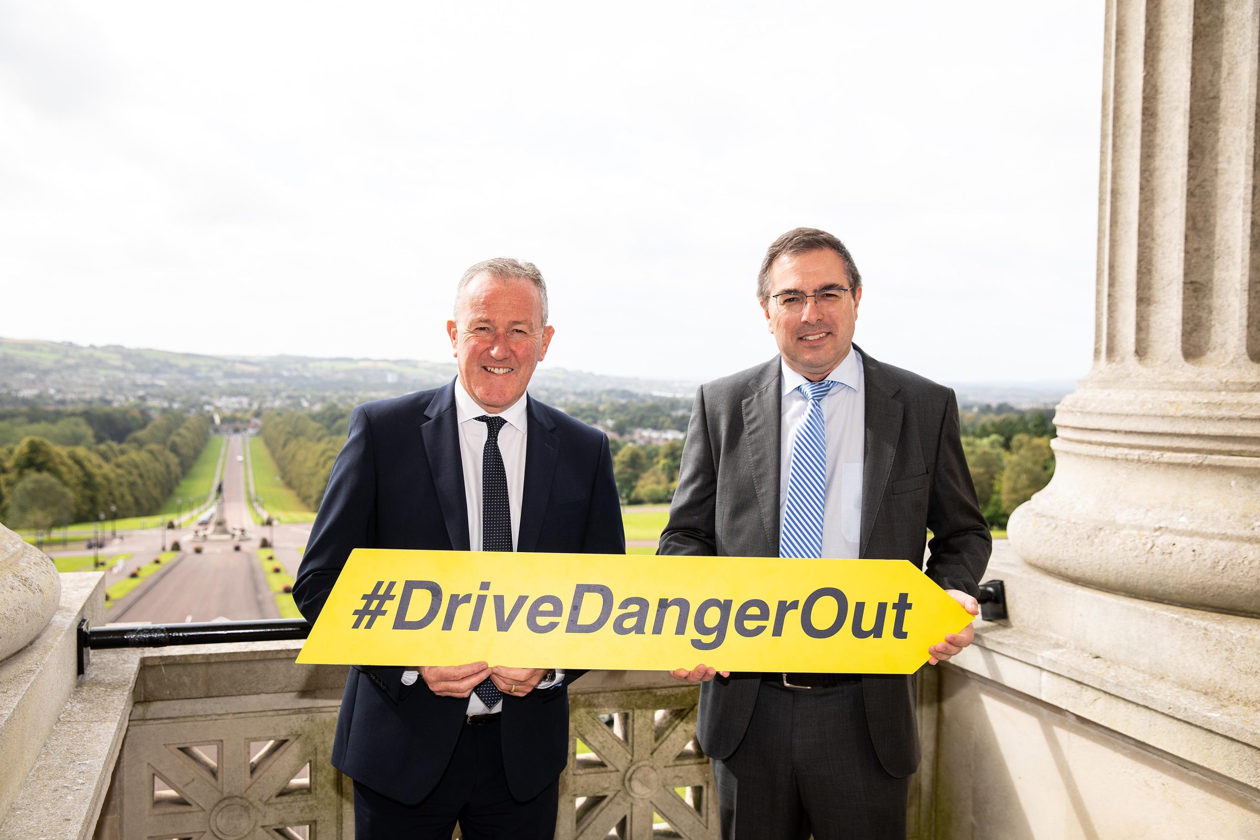 NI Economy Minister Conor Murphy and HSENI xhief executive Robert Kidd