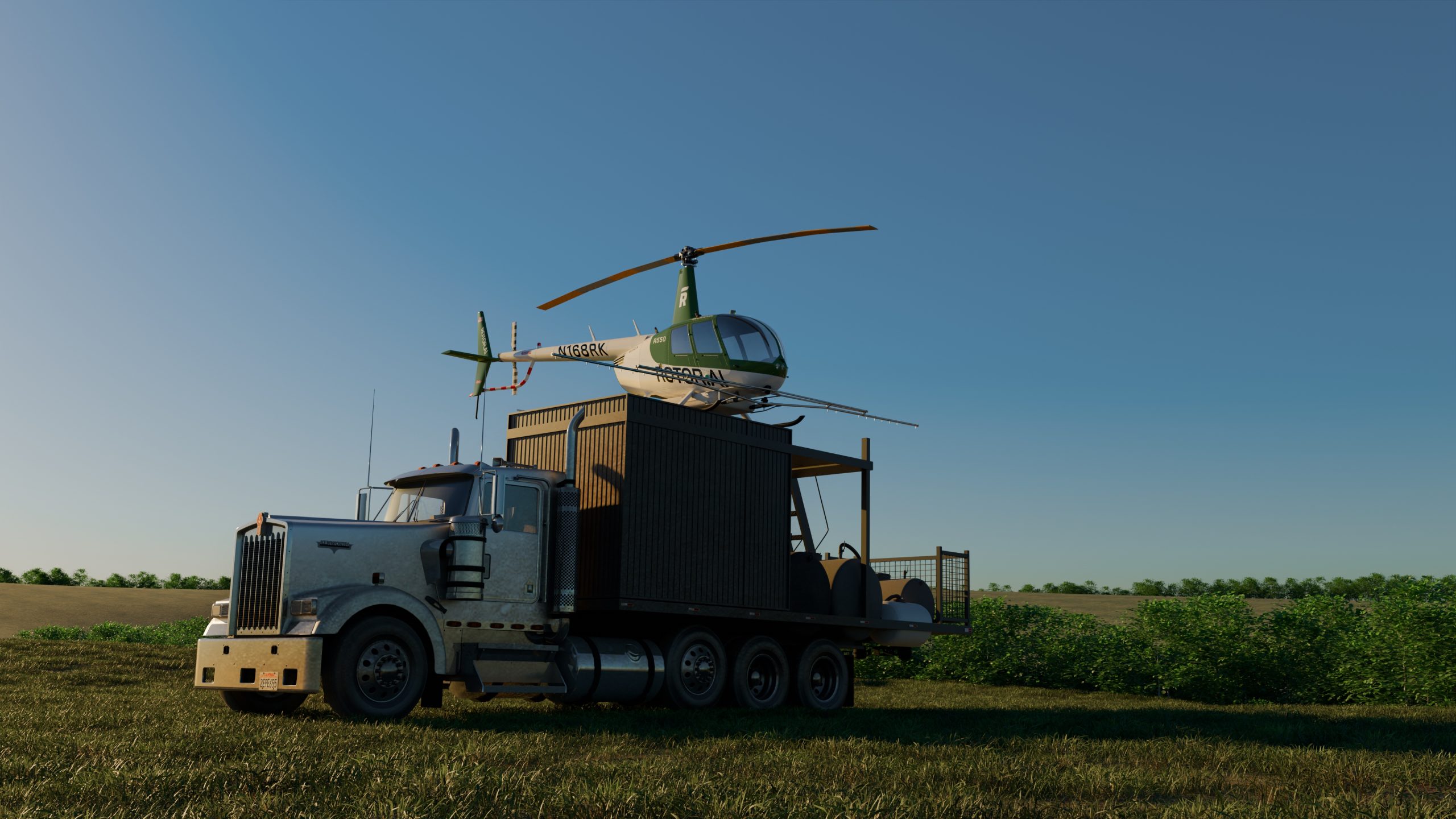 The new drone can take off and land vertically