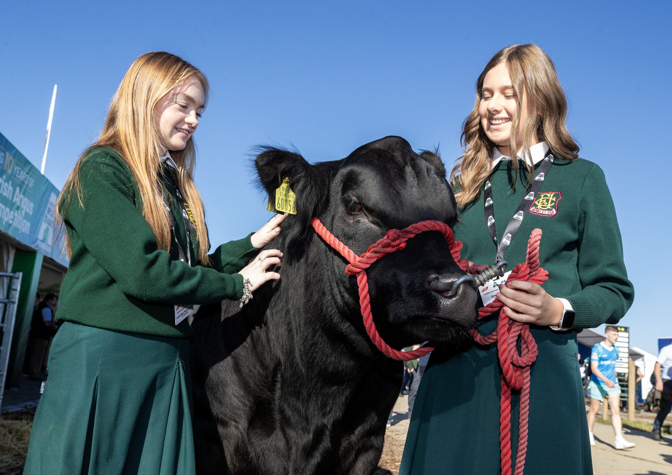 L-R: Hollie-Mae Power-Sinnott and Grace Warren, FCJ Bunclody, Co. Wexford. Source: Finbarr O'Rourke