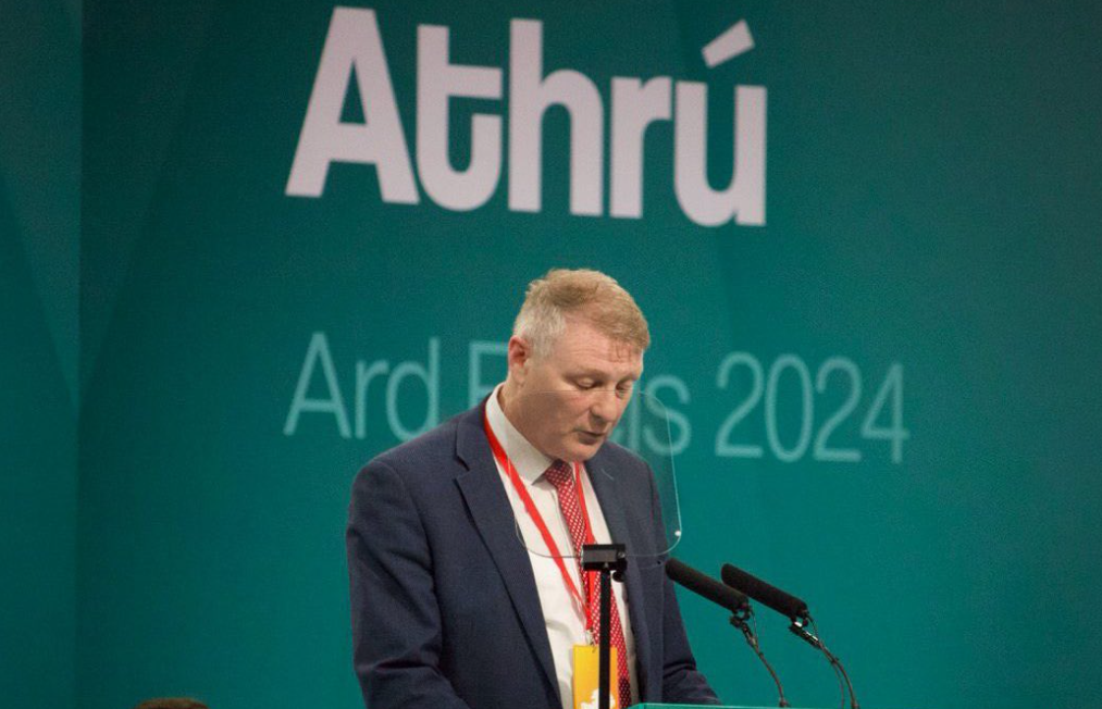Sinn Féin's spokesperson on agriculture and rural development, Martin Kenny Source: @Martin_Kenny via X