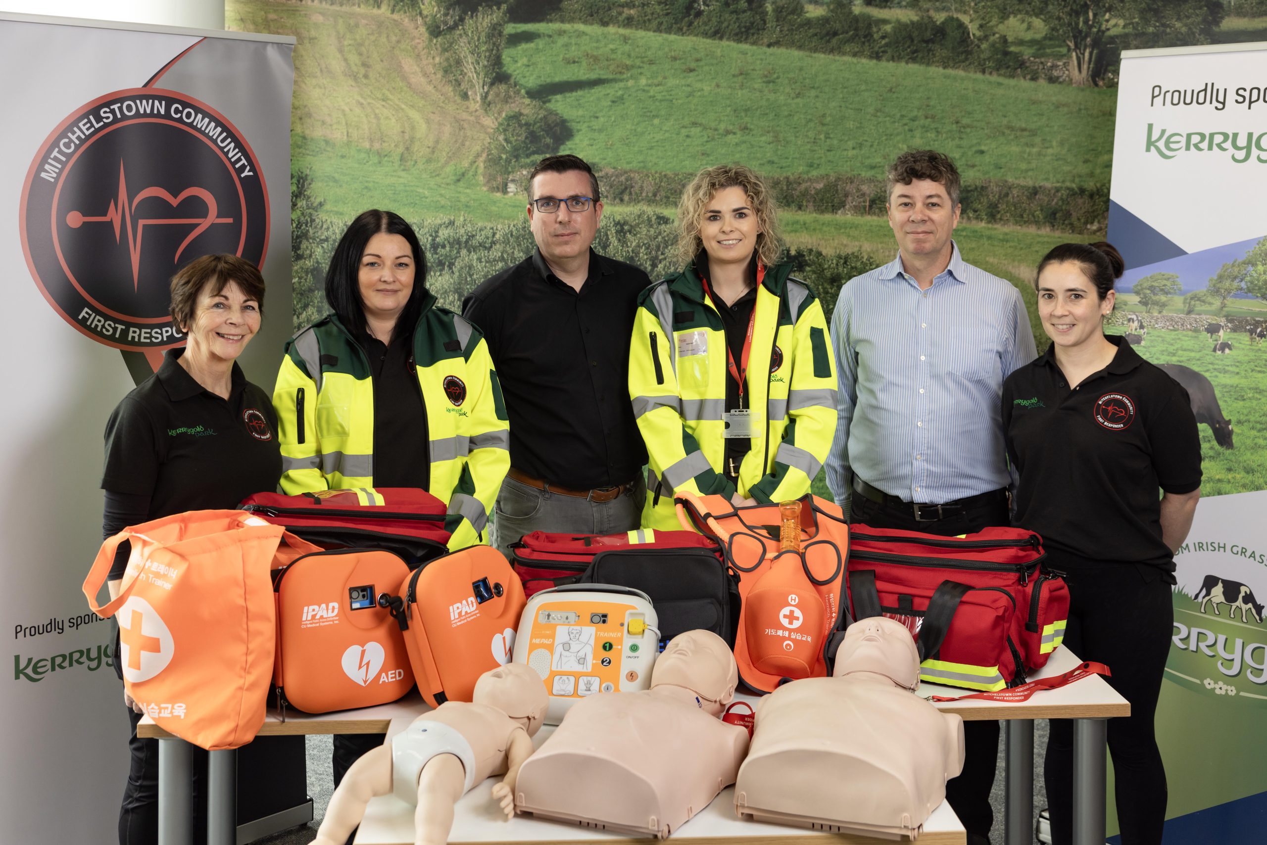 Members of the Mitchelstown Community First Responder group