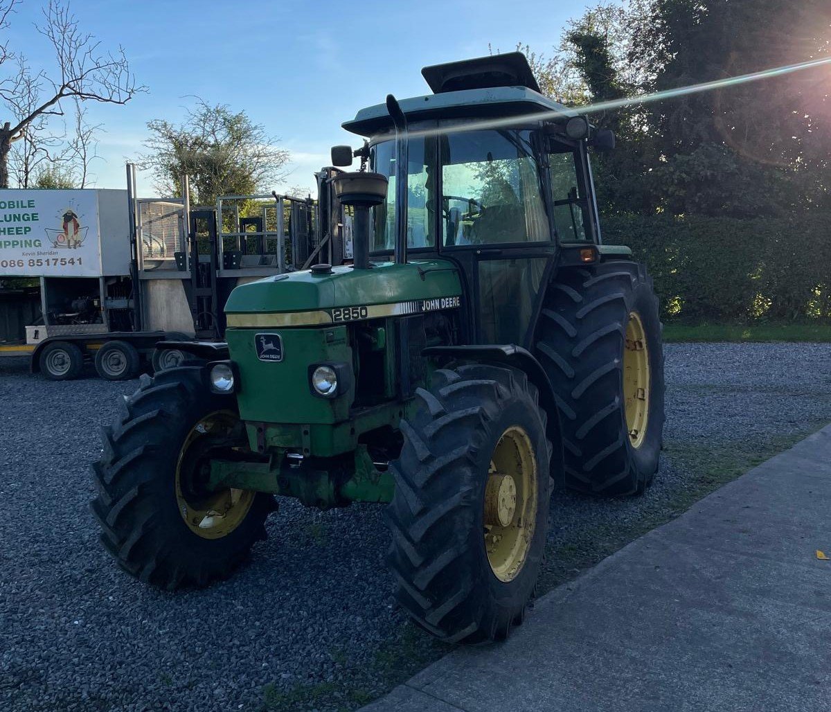 Tractor in its original condition