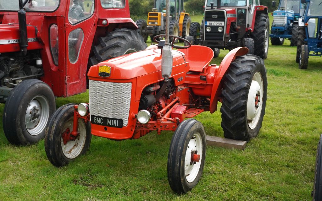 The BMC Mini was heavily influenced by the Ferguson TE20