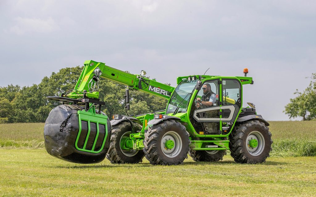 The TurboFarmer range may share the same frame as its construction counterparts but otherwise it is a farmer's machine