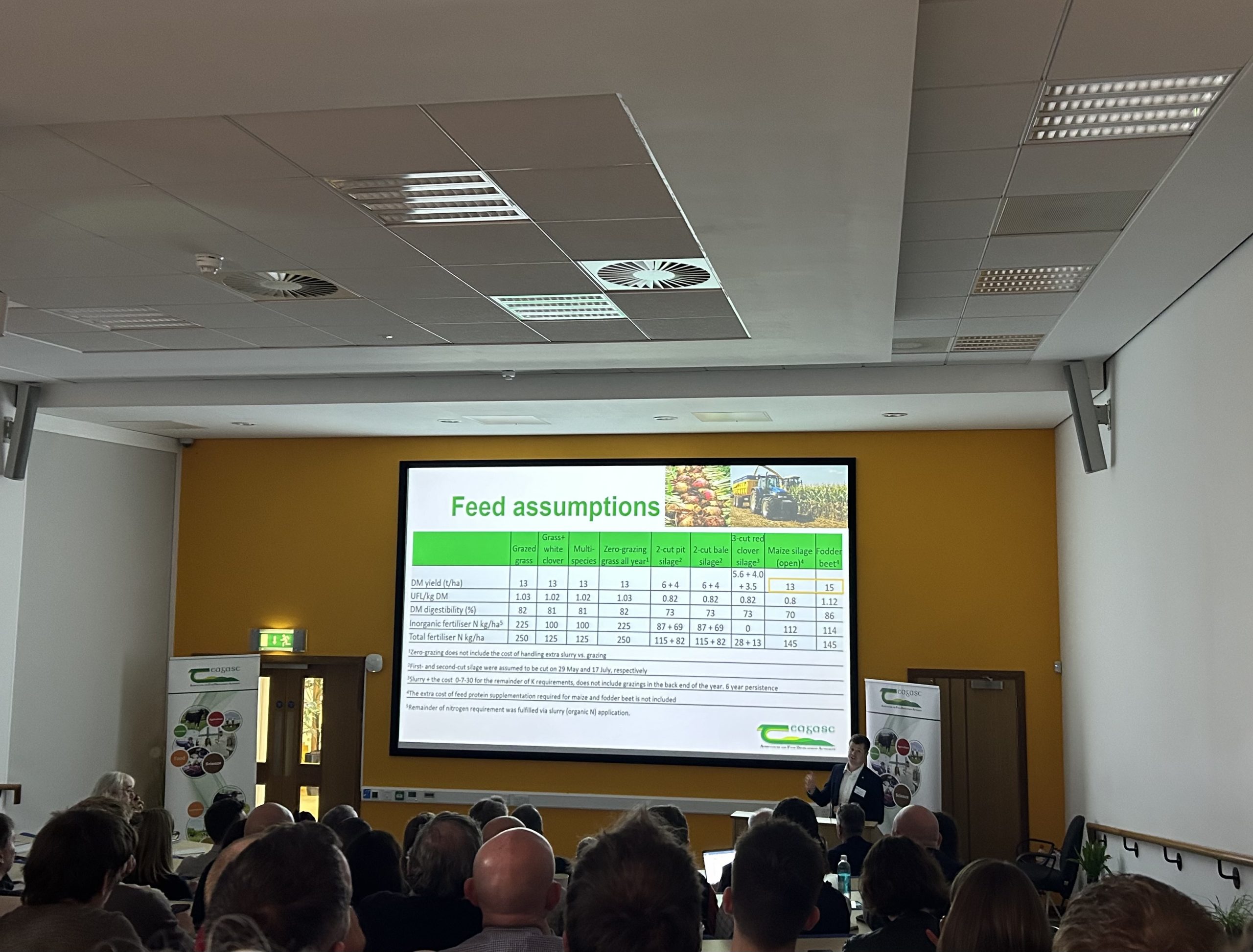 Peter Doyle talking at the conference