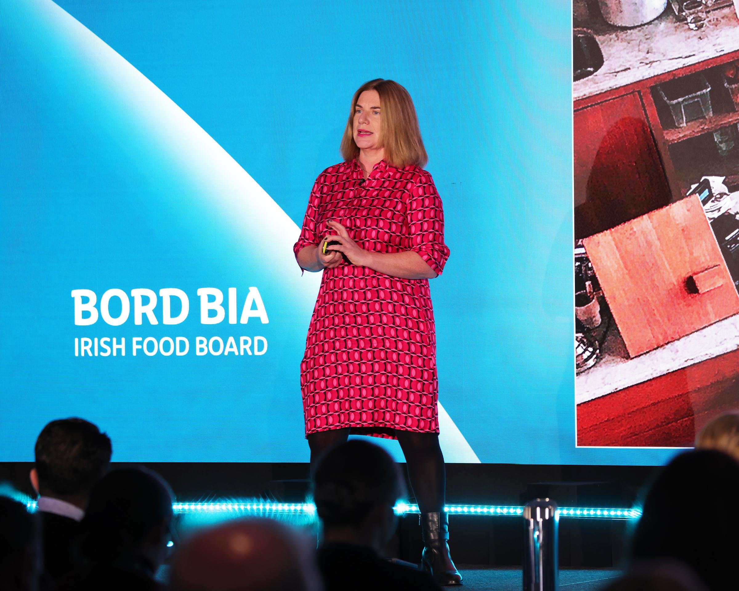 Maureen Gahan, foodservice specialist, speaking at Bord Bia’s Foodservice Seminar. Image: Chris Bellew/Fennell Photography