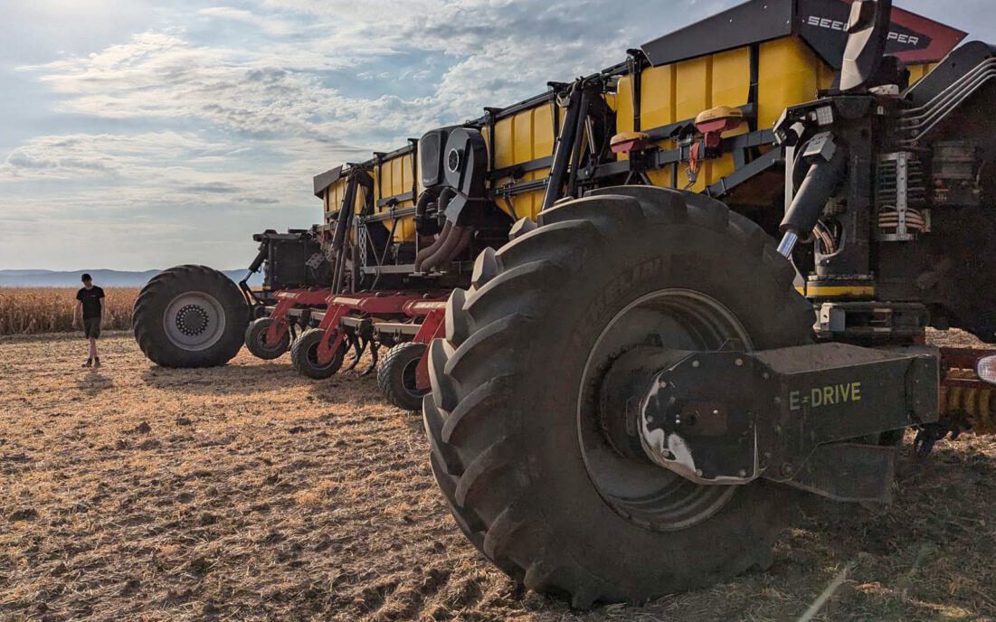 The gantry is an impressively large machine that can cover a lot of ground