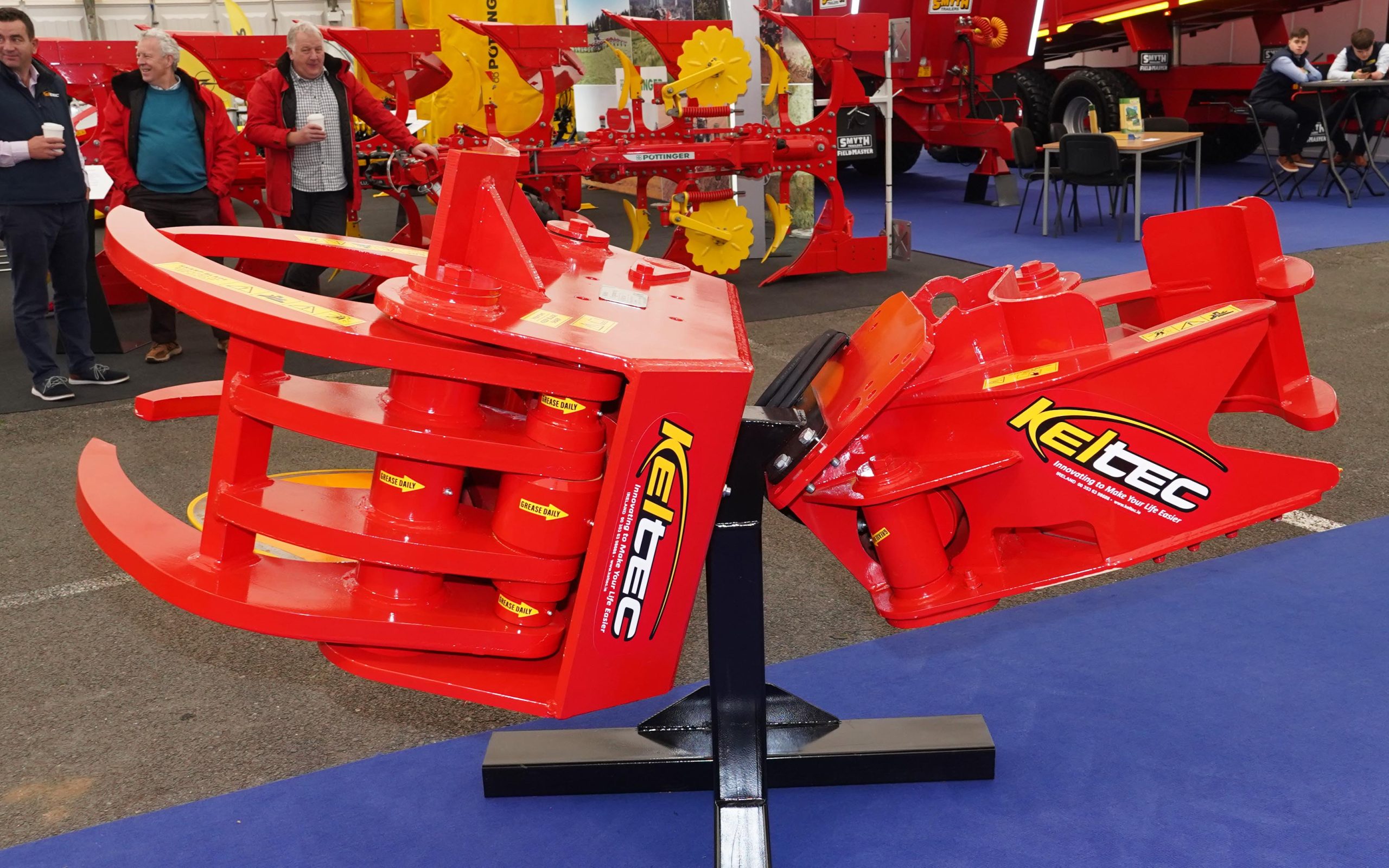Keltec is expanding its range of tree sheers to include bigger models capable of having chainsaws as well as blades fitted