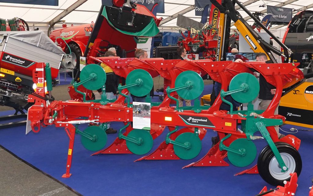 The new plough is slightly larger overall