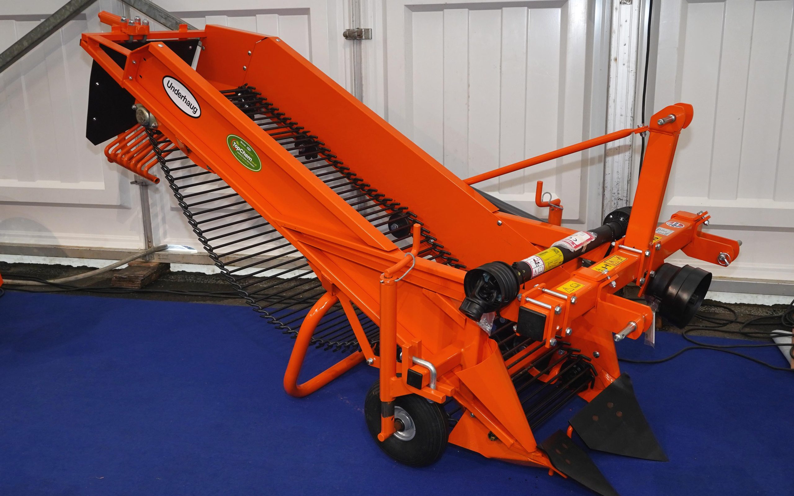 The Underhaug Potato Harvester dates back decades but is still in production and still remains popular
