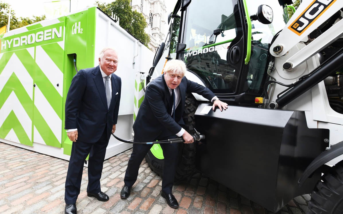 Boris Johnson is one prominent politician who has backed the JCB H campaign