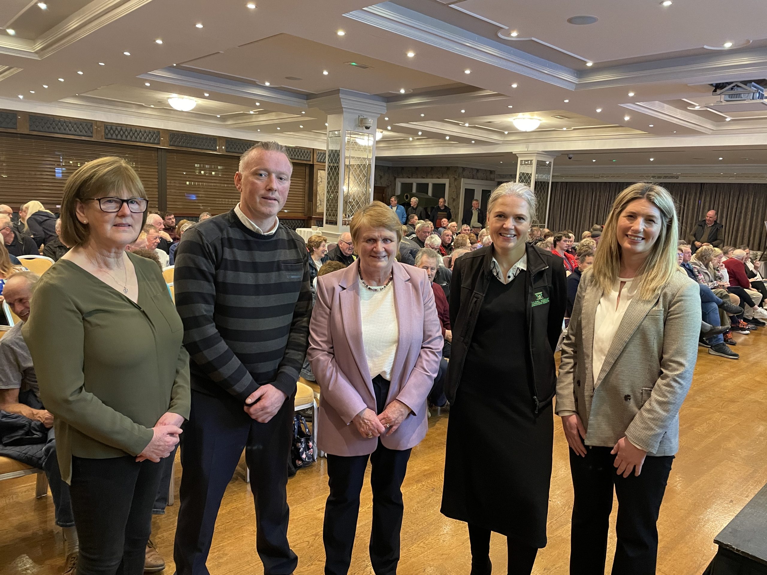 (L-R) Kathleen Herlihy, Kerry IFA second delegate, Jason Fleming Kerry IFA chair, Alice Doyle IFA deputy president, Aisling Meehan agricultural solicitor and Teresa Roche IFA Farm Family and Social Affairs Committee chair