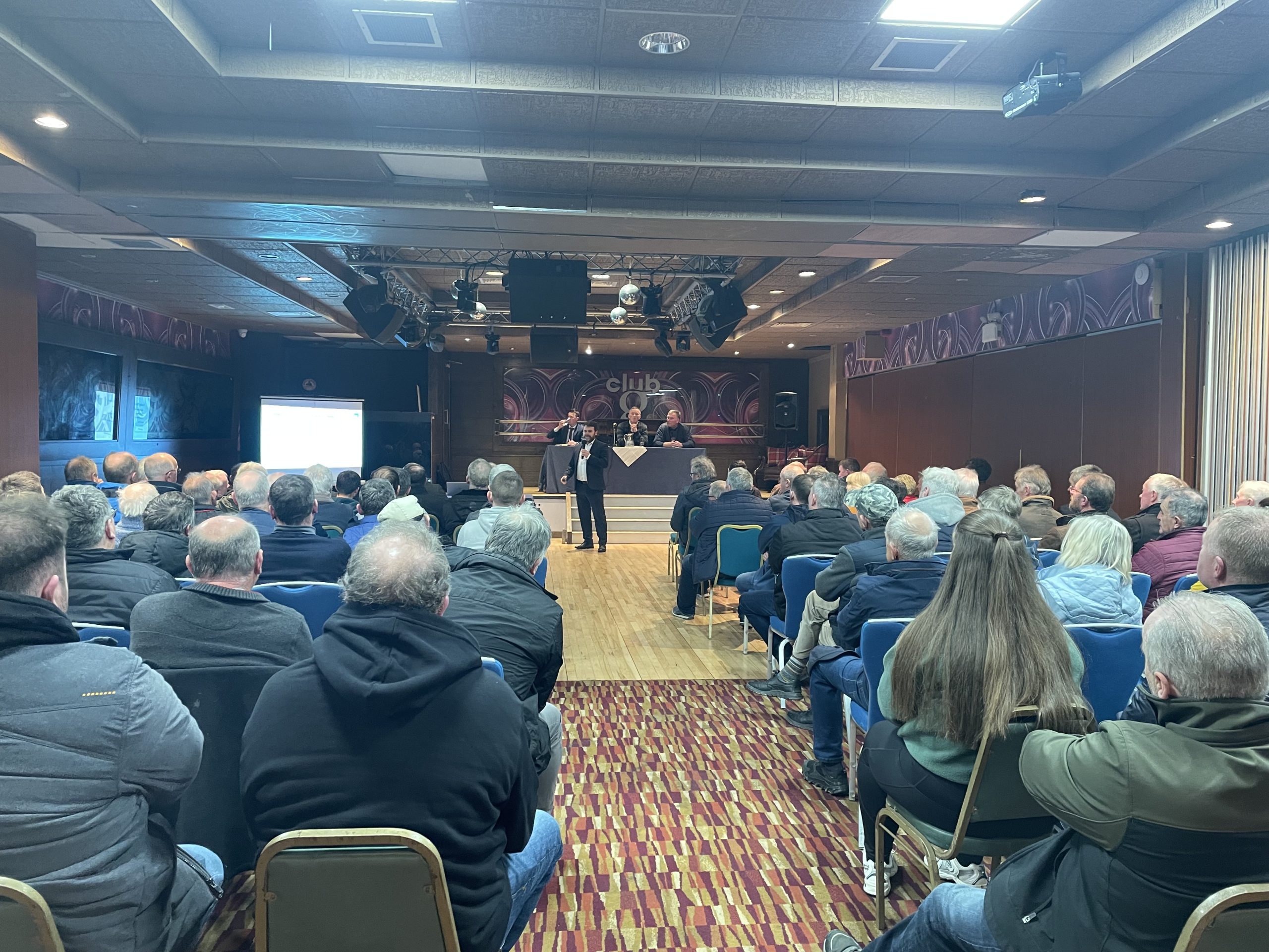 Kerry Co-op shareholders at the IFA meeting in Tralee