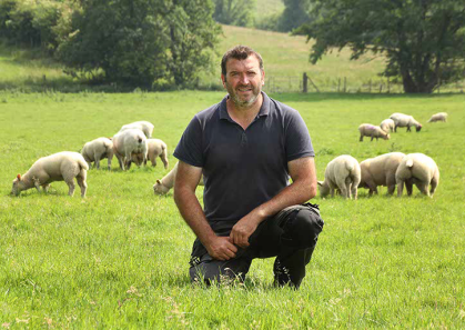 Farmer Mark Davidson. Image source: DAERA