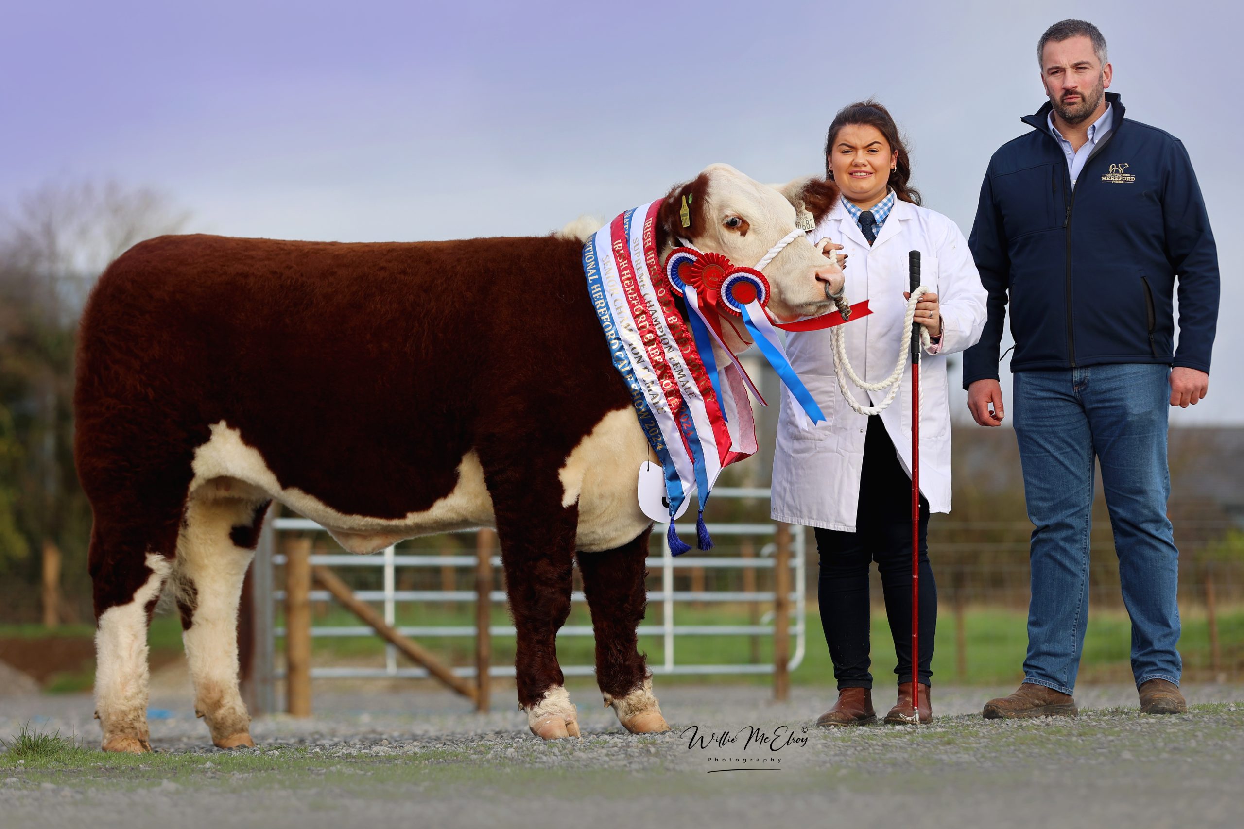 Overall Female Champion Shilo-Farm Just The One ET owned by Sarah and Heidi Murray from Co. Westmeath