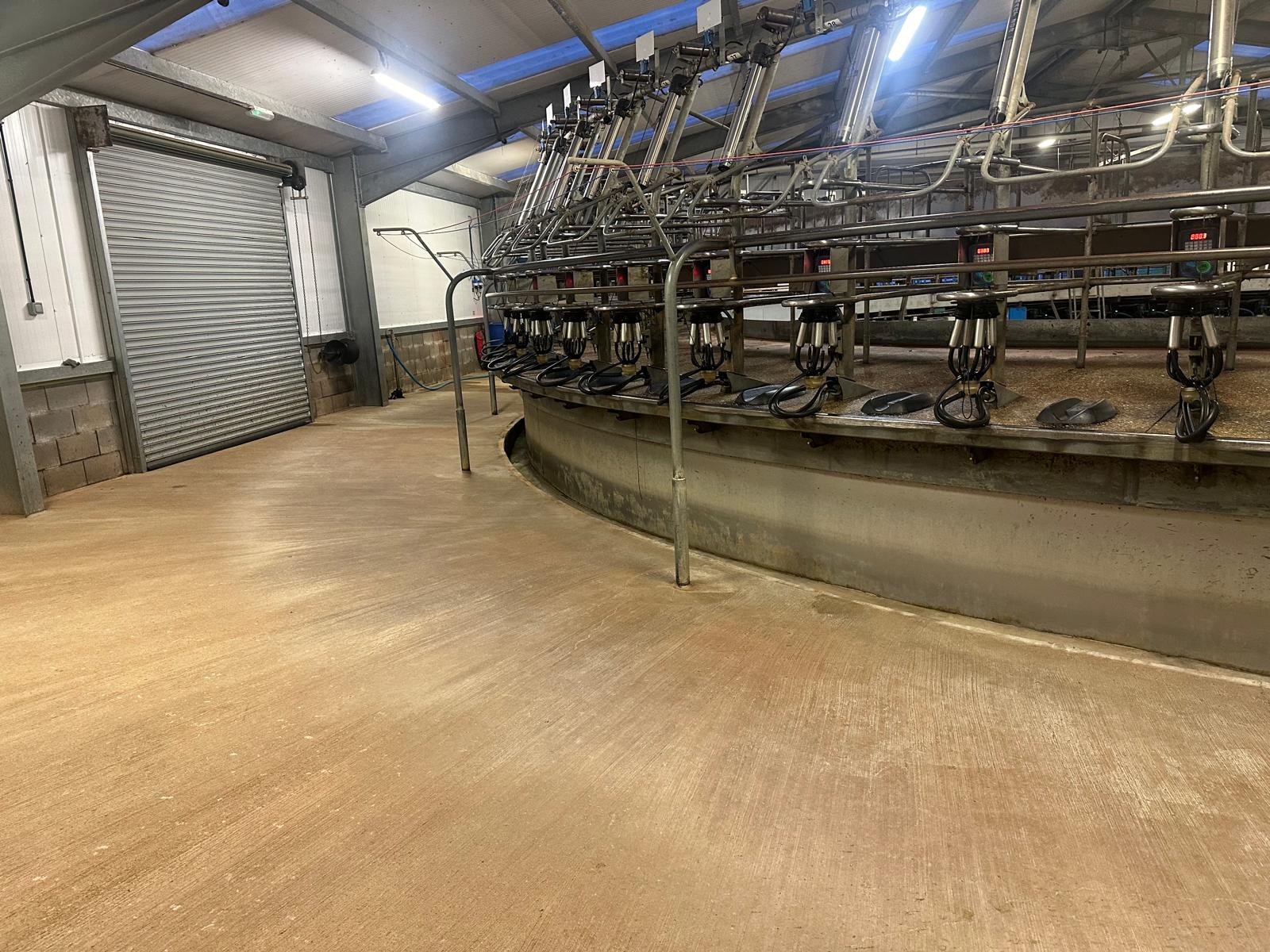 The 70-bale rotary on the farm