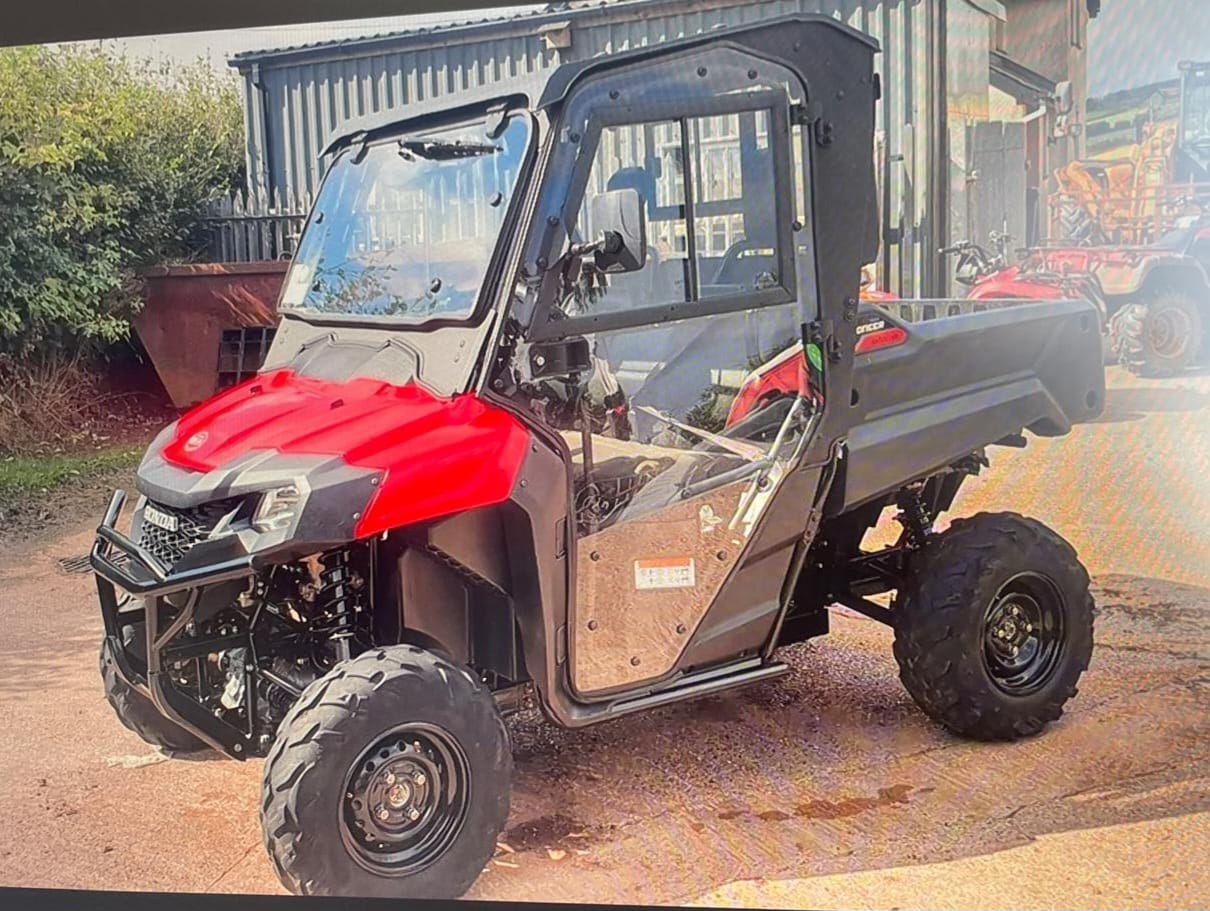 The Honda UTV stolen from the farm