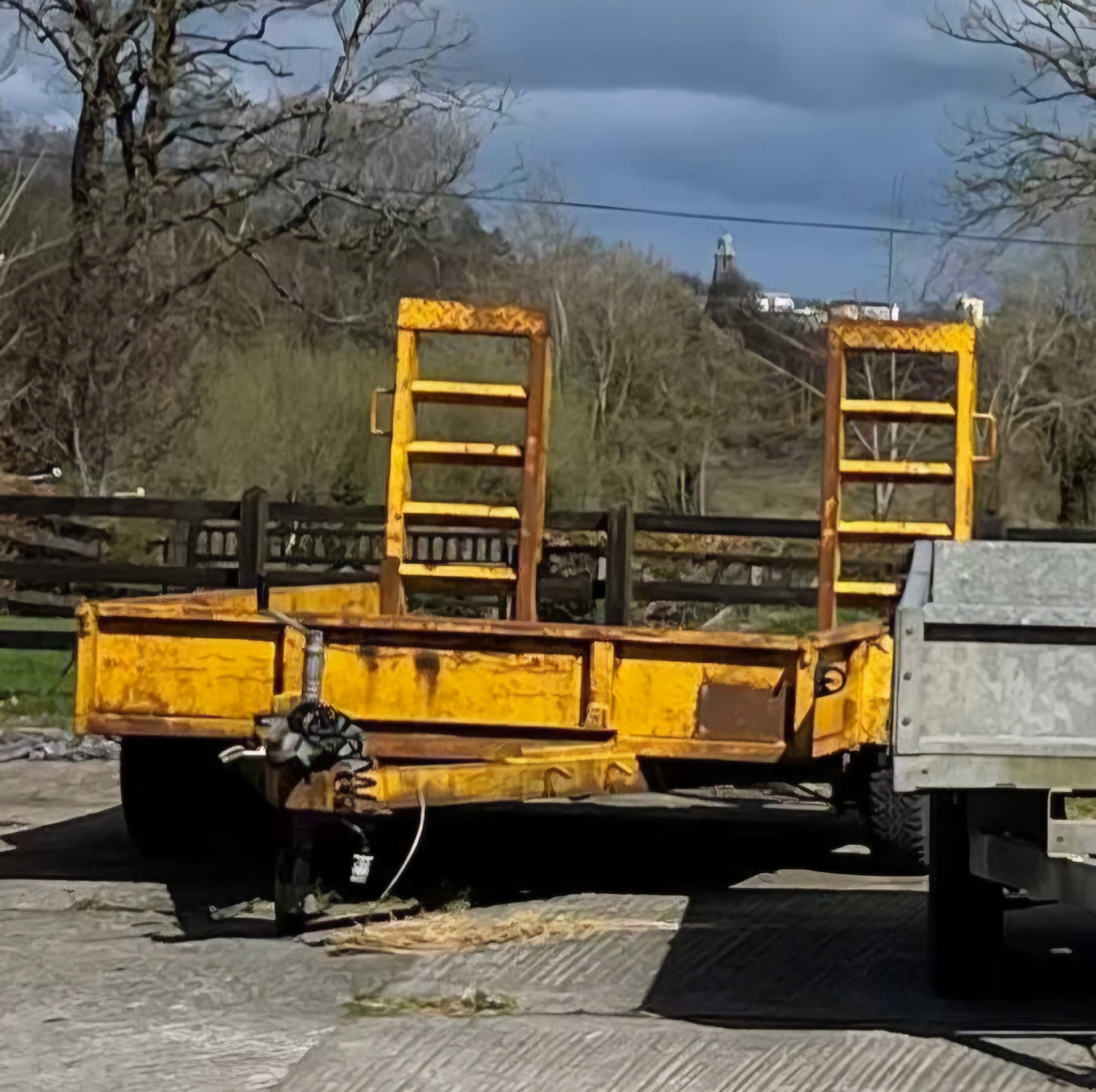 The Chieftain trailer stolen from the farm