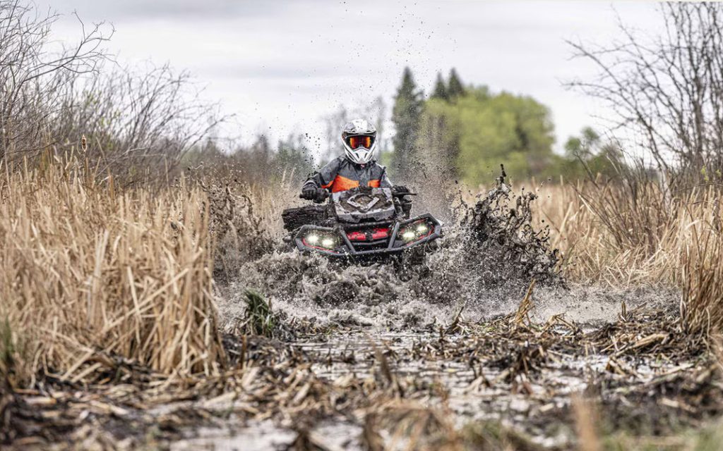 Can-Am machines are designed to cope with the toughest of conditions
