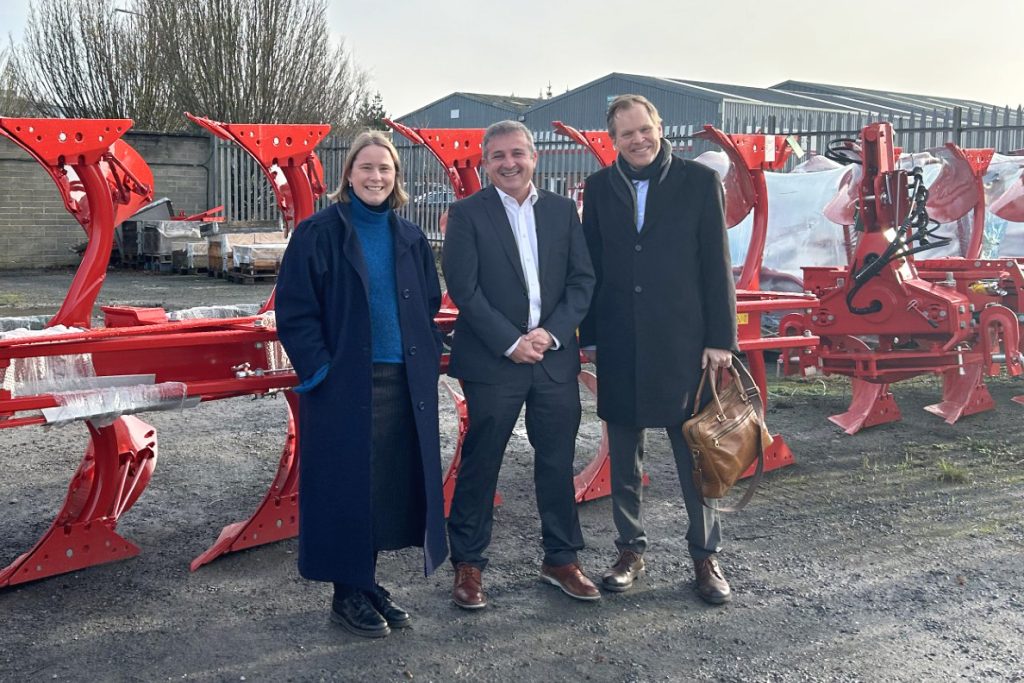 (L-R) Ms. Alva Kjensli, Philip English,  Aslak Brun