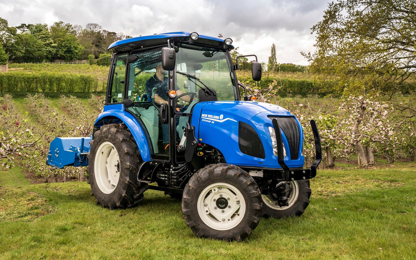 New Holland will also be featuring a Boomer Stage V Compact Tractor for groundcare and equine use