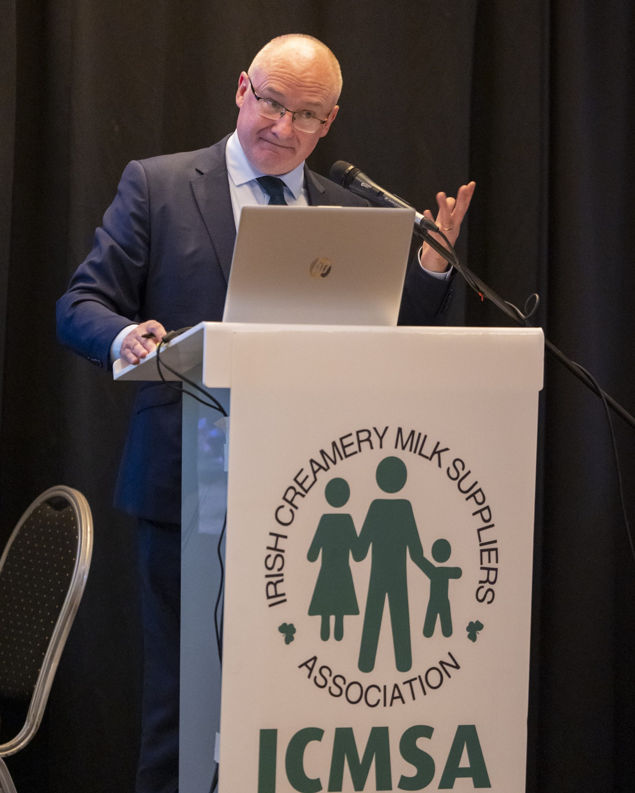 Brendan Gleeson, secretary general, Department of Agriculture, Food and Marine. pictured at the ICMSA AGM 2024 Image: Don Moloney